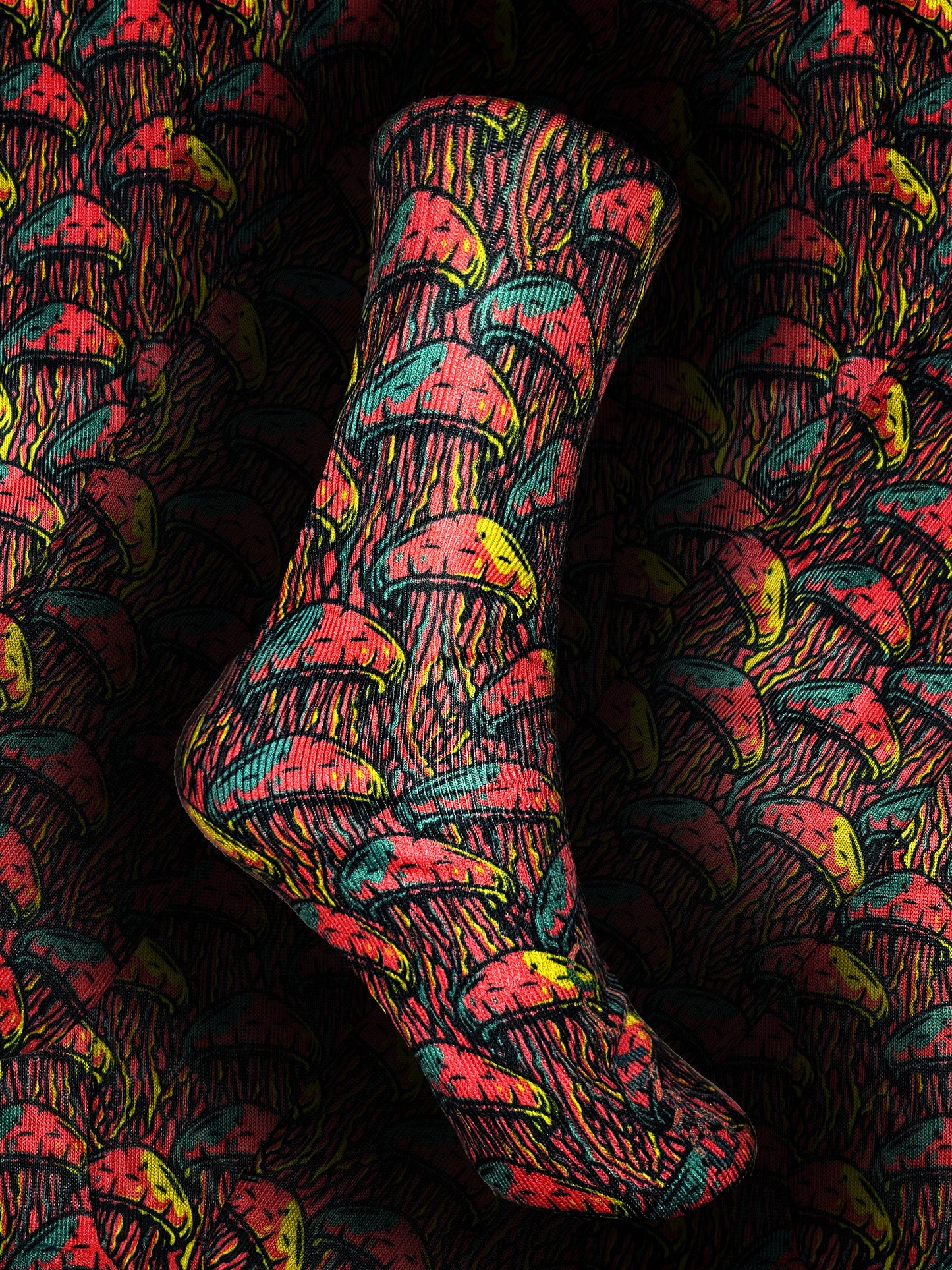 Lion's Mane Jellyfish Custom Sock