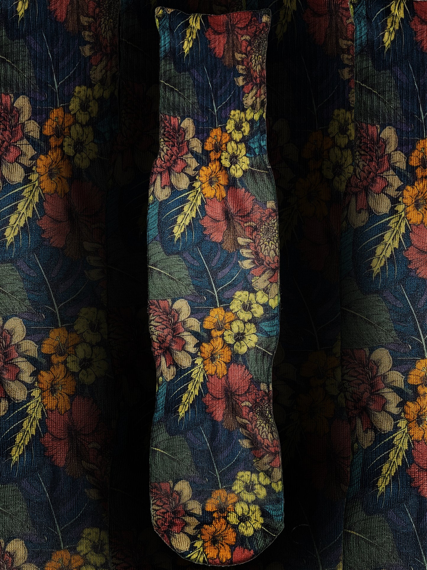 Tropic Floral Design Sock