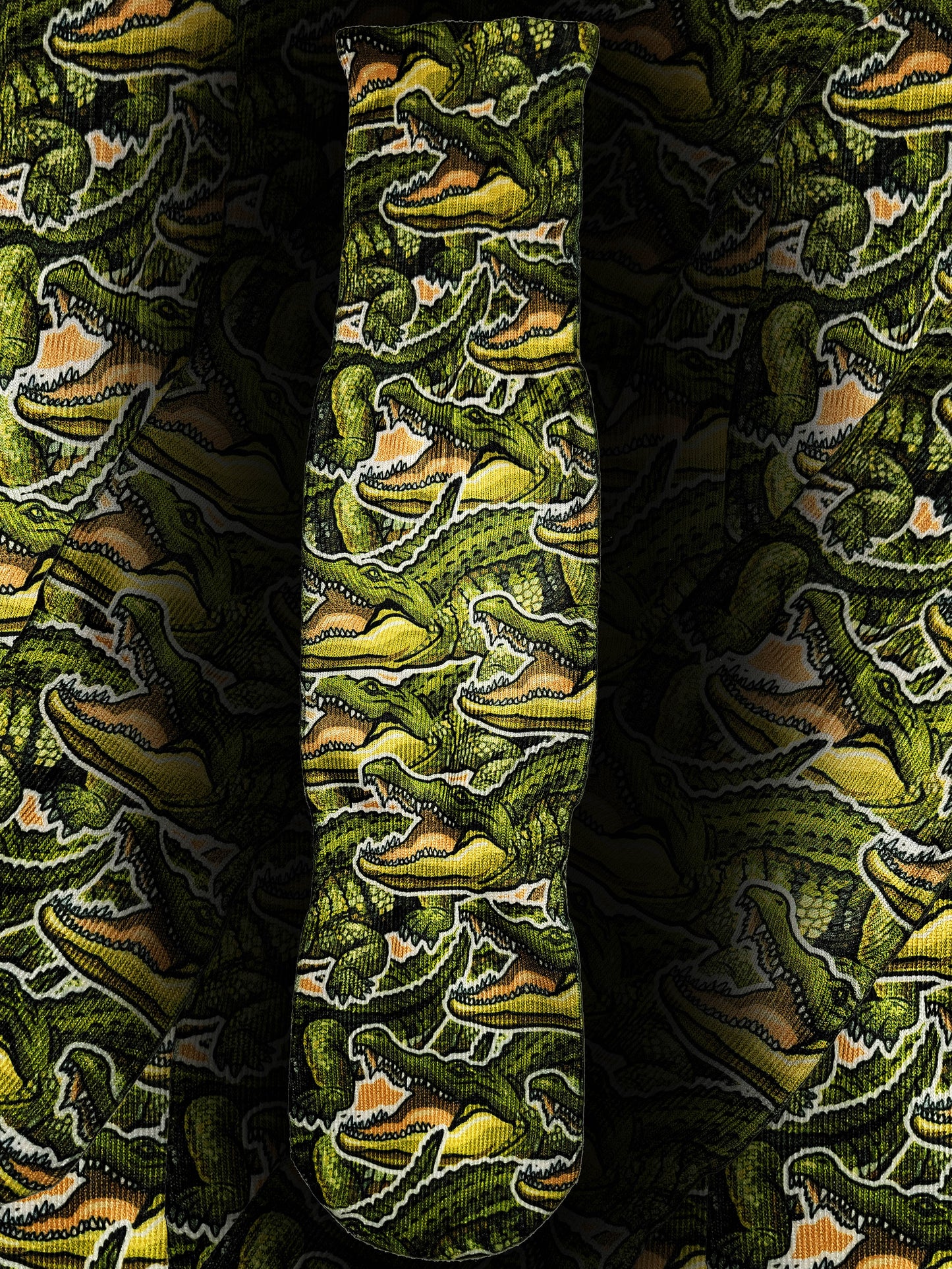 Swamp Gator Custom Sock