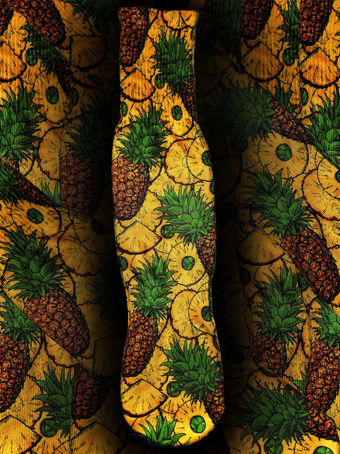 Pineapples Custom Sock