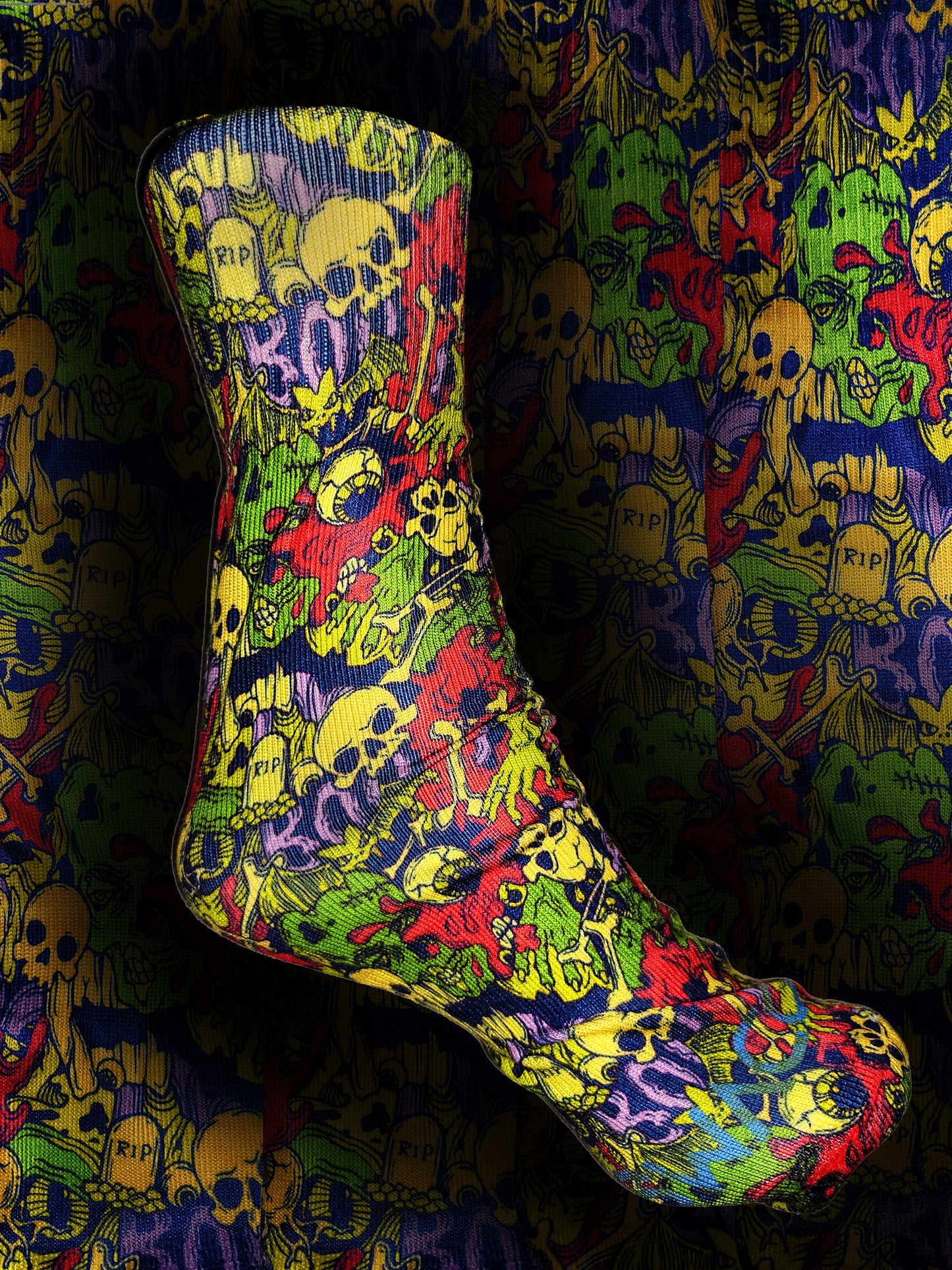 Monster Mash Custom Sock