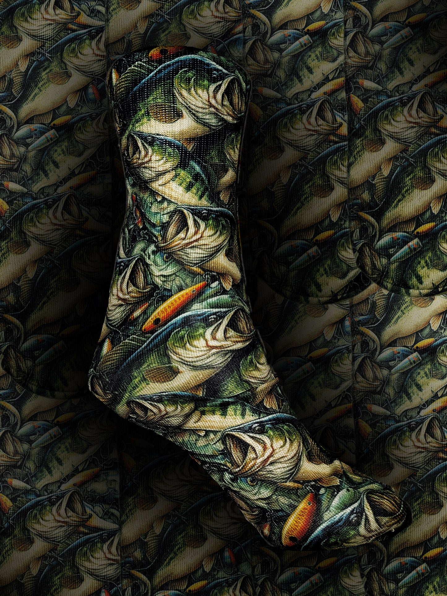 Bass Fishing Custom Sock