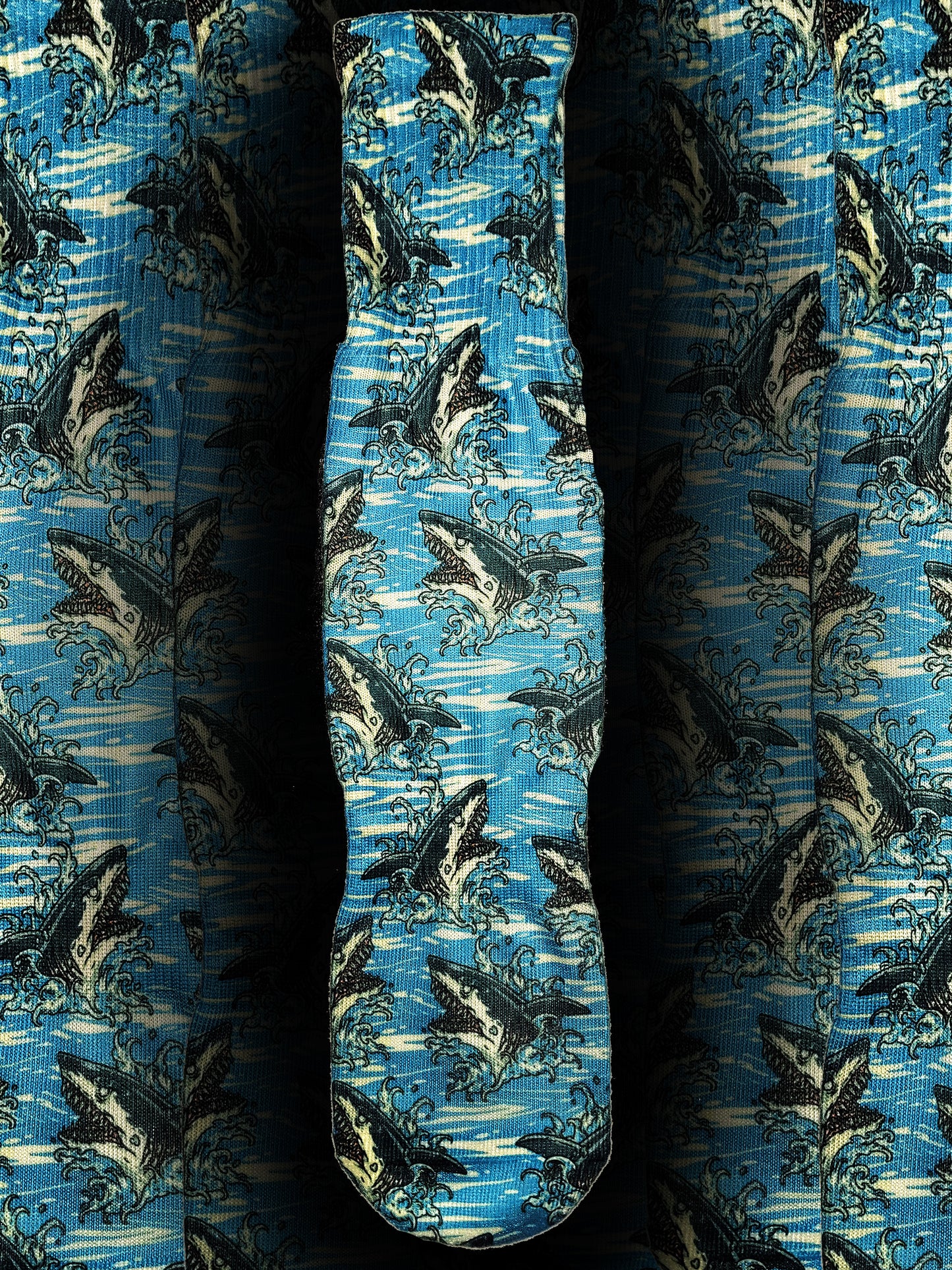 Great White Shark Custom Sock