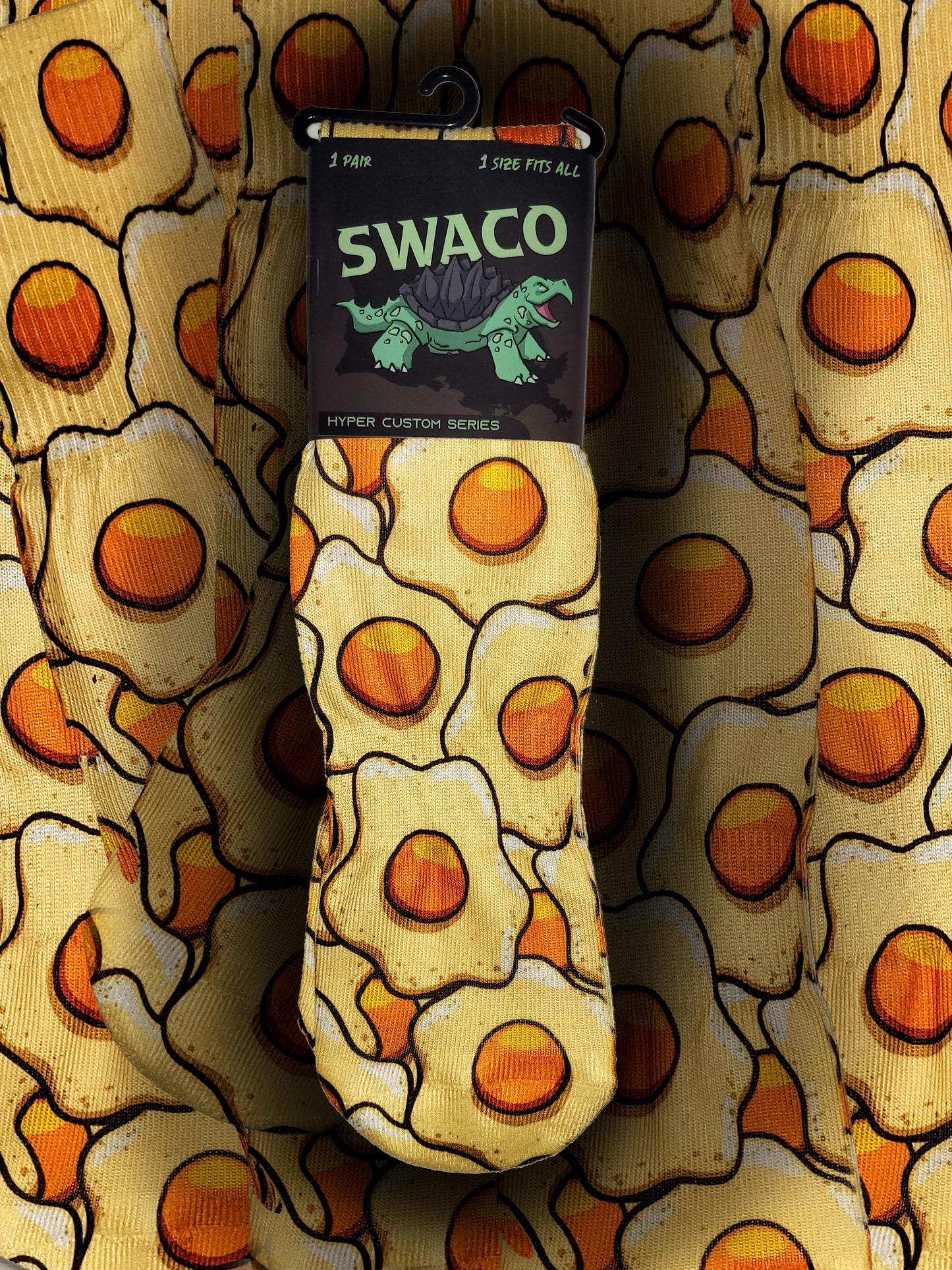 Eggs On Your Feet Custom Sock