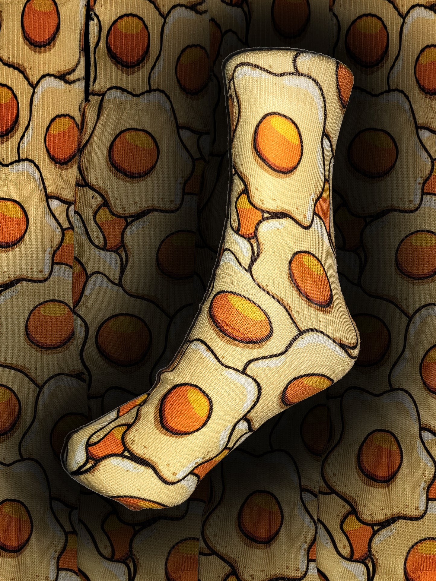 Eggs On Your Feet Custom Sock