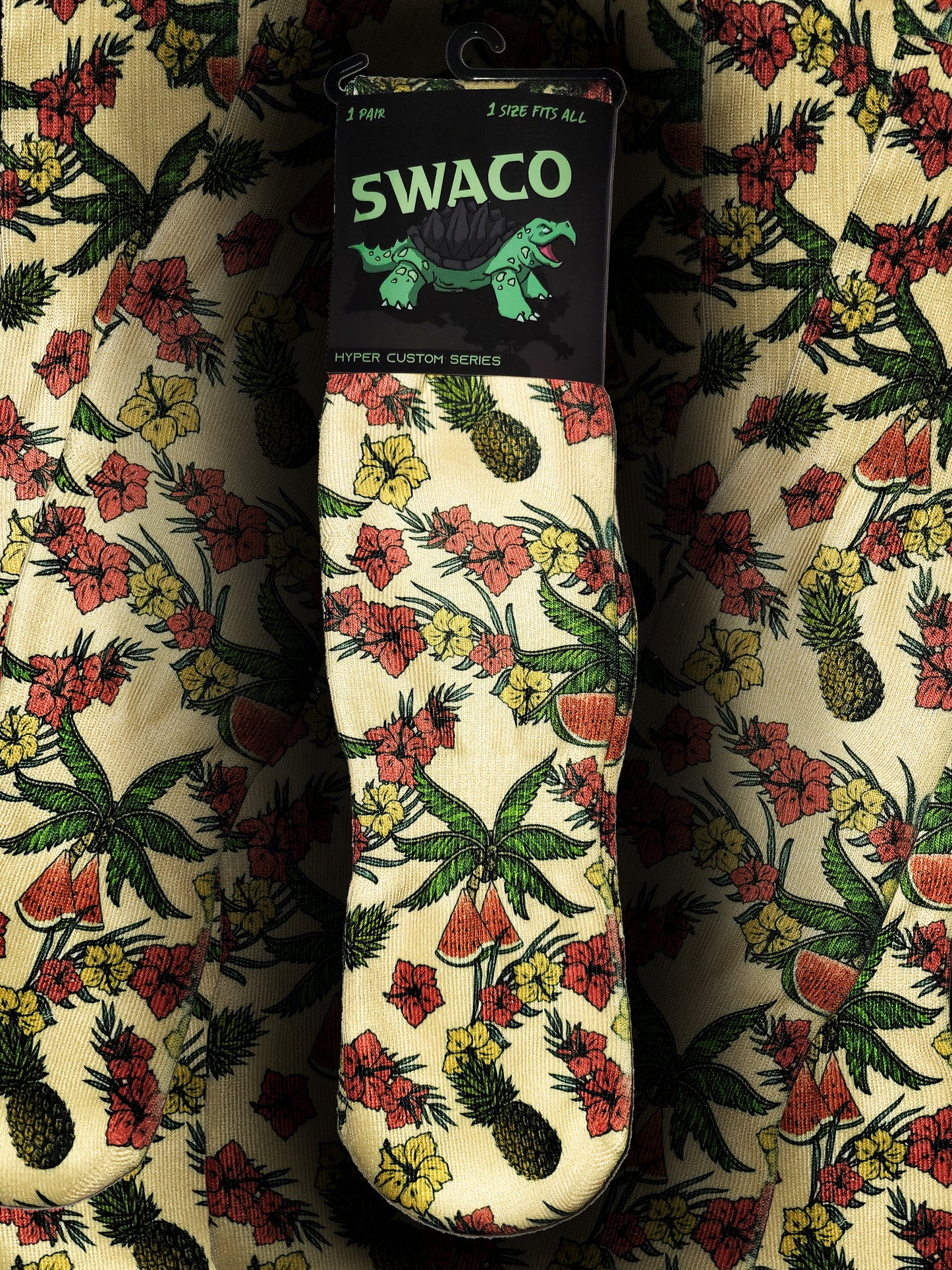 Hawaiian Custom Sock
