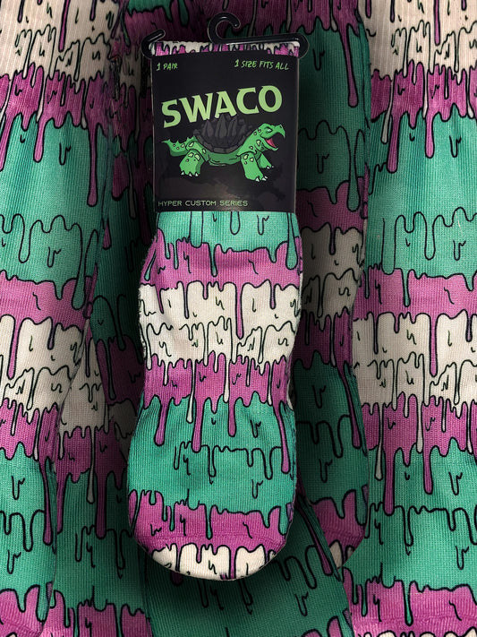 Melting Ice Cream Custom Sock